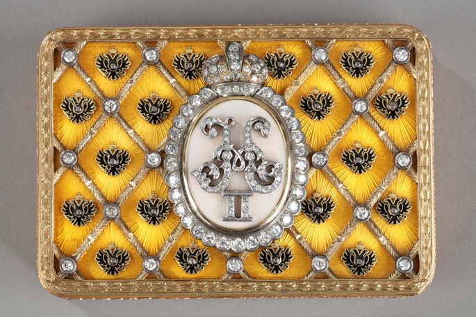 Tsar Nicholas II coronation snuff box. In homage to FABERGE | MasterArt